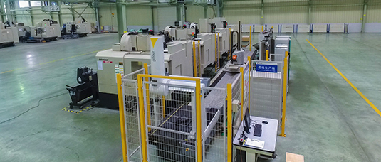 Flexible automatic production line