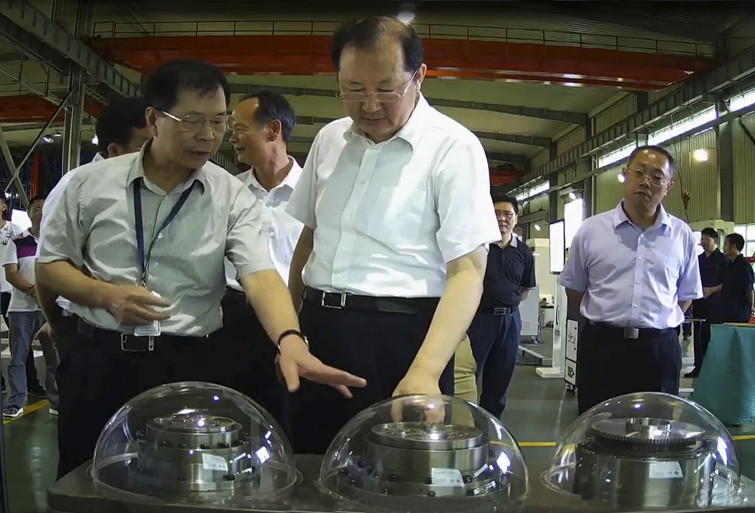 The Deputy Secretary of the Guangdong Provincial Committee，Guangzhou Municipal Party Committee Secretary ,Ren Xuefeng and his party to visit the Greatoo