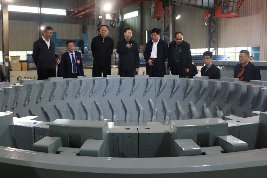 廣東省政協副主席、黨組副書記林木聲一行蒞臨我司考察