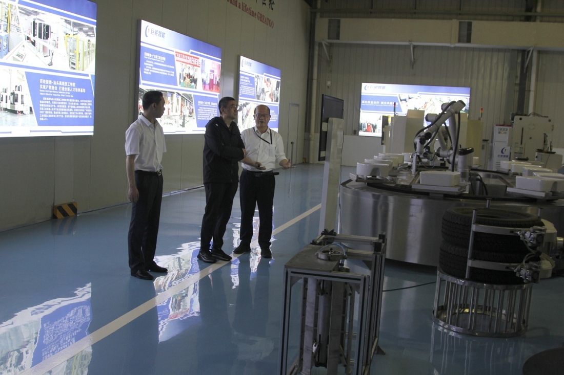 中國機械工業聯合會黨委書記、會長徐念沙一行到我司參觀調研
