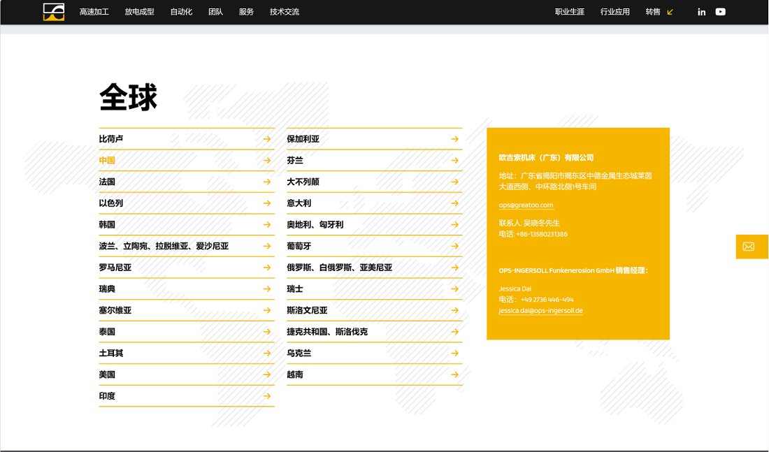 注冊成立全資子公司“歐吉索機床(廣東)有限公司”全力發展OPS機床項目
